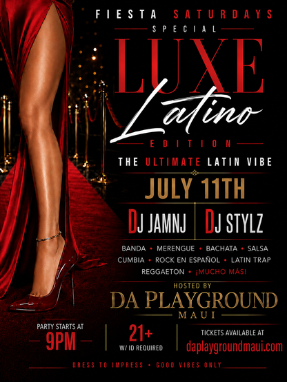 FIESTA SATURDAY - LUXE LATINO