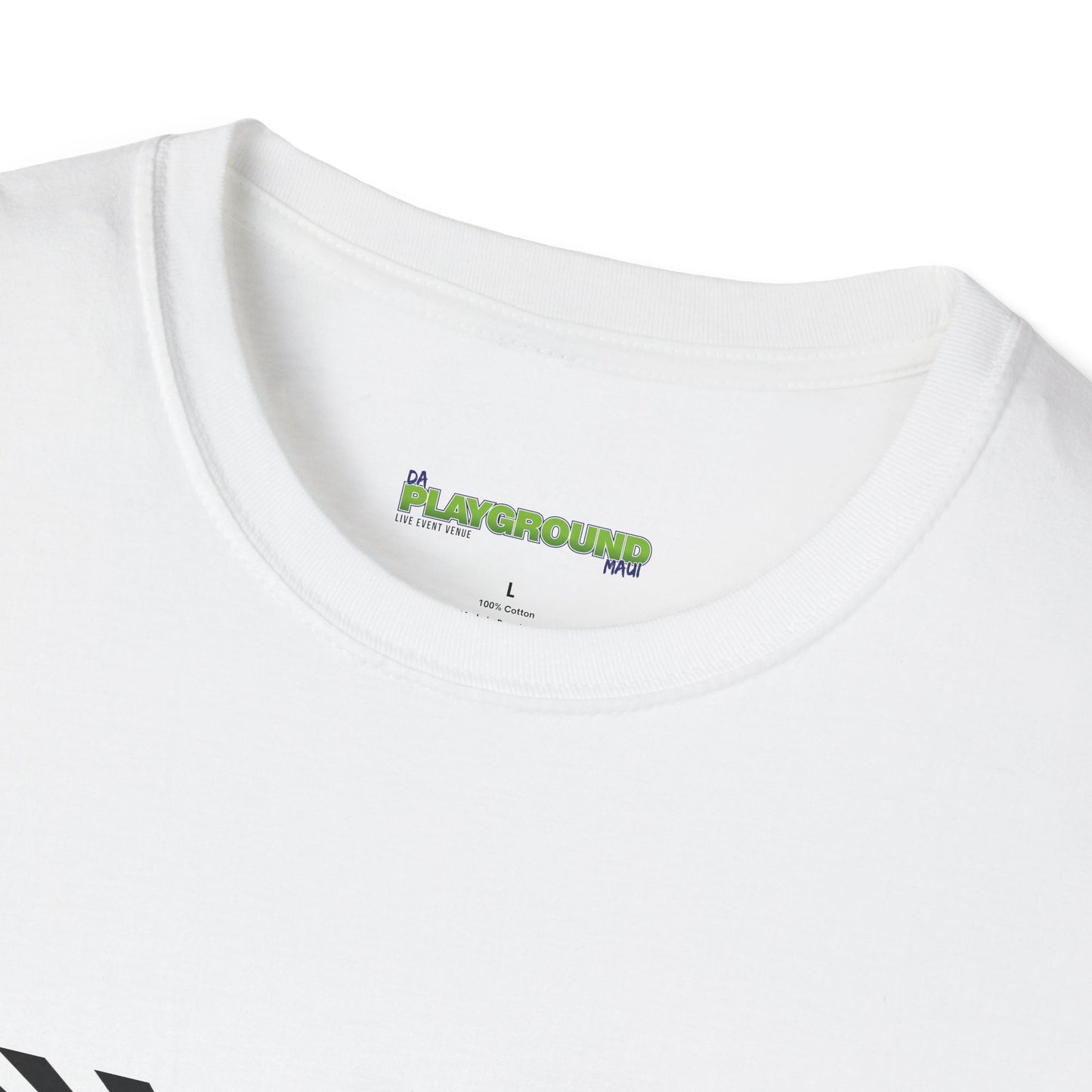 Optical Maze T-Shirt — Black Geometric Illusion Tee