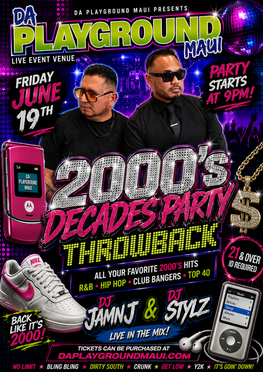 2000s DECADES PARTY THROWBACK