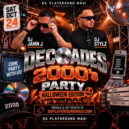 2000s NIGHT - HALLOWEEN EDITION