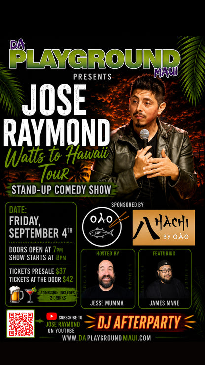 JOSE RAYMOND STAND-UP COMEDY SHOW