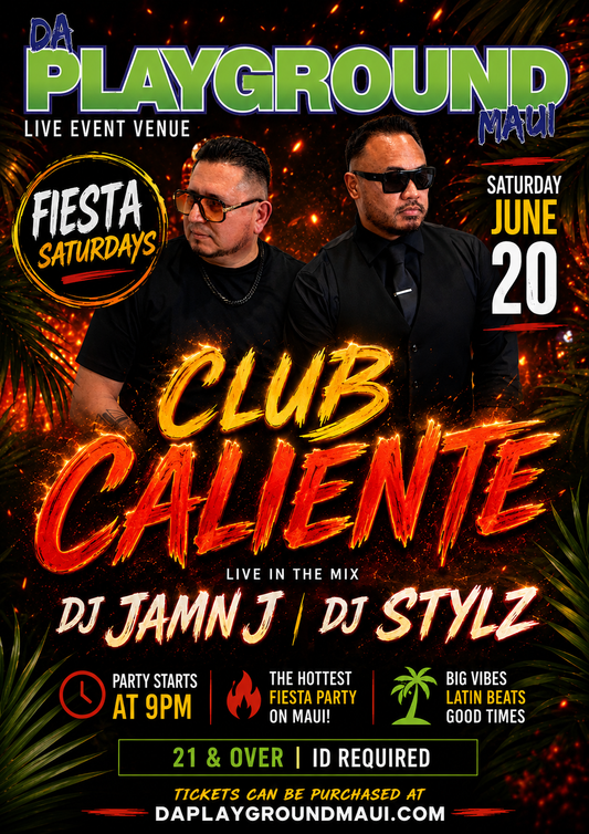 FIESTA SATURDAYS - CLUB CALIENTE