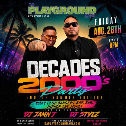 2000s DECADES PARTY