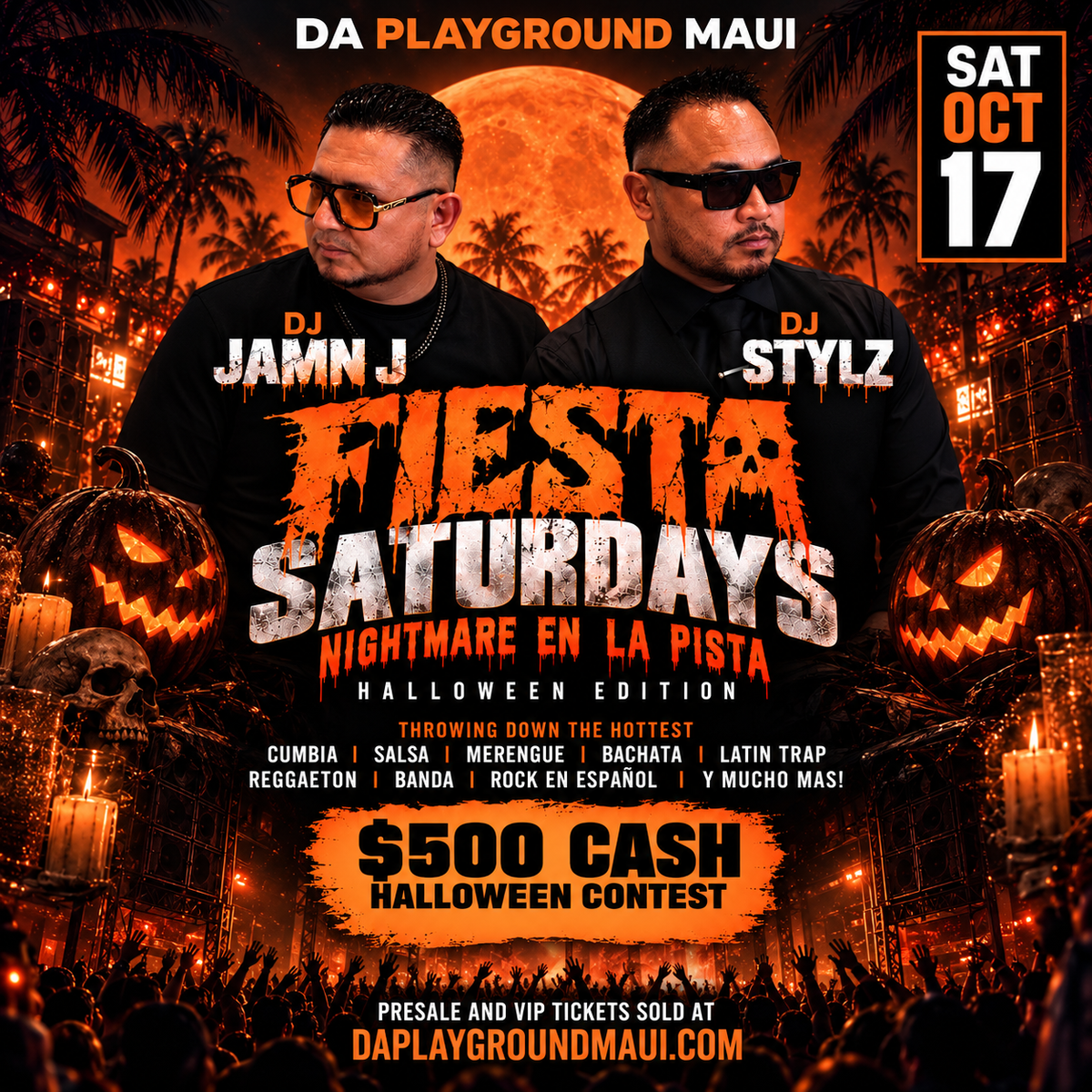 FIESTA SATURDAY - HALLOWEEN EDITION