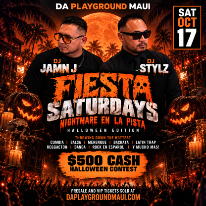 FIESTA SATURDAY - HALLOWEEN EDITION