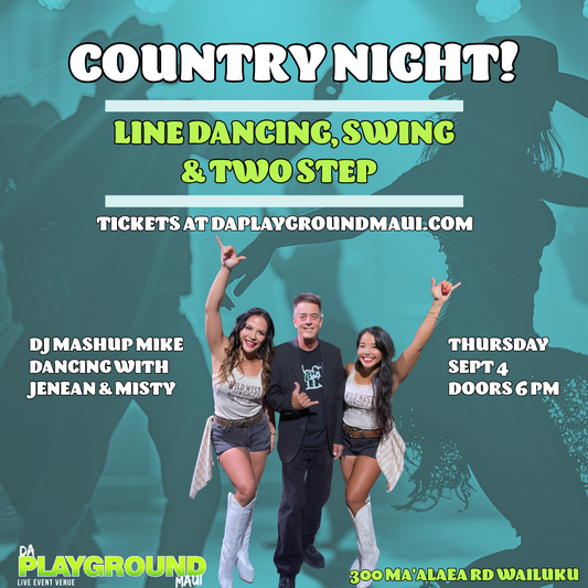 COUNTRY NIGHT - Line Dancing, Swing & 2-Step