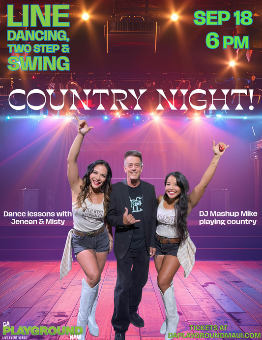 COUNTRY NIGHT - Line Dancing, Two-Step & Swing