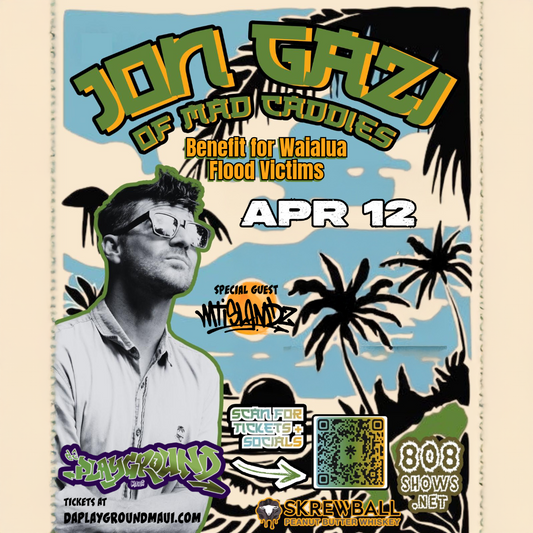 JON GAZI (from the Mad Caddies) - Benefit for Waialua Flood Victims