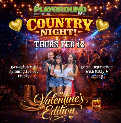 COUNTRY NIGHT - VALENTINE'S EDITION!