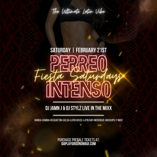 FIESTA SATURDAYS - Perreo Intenso