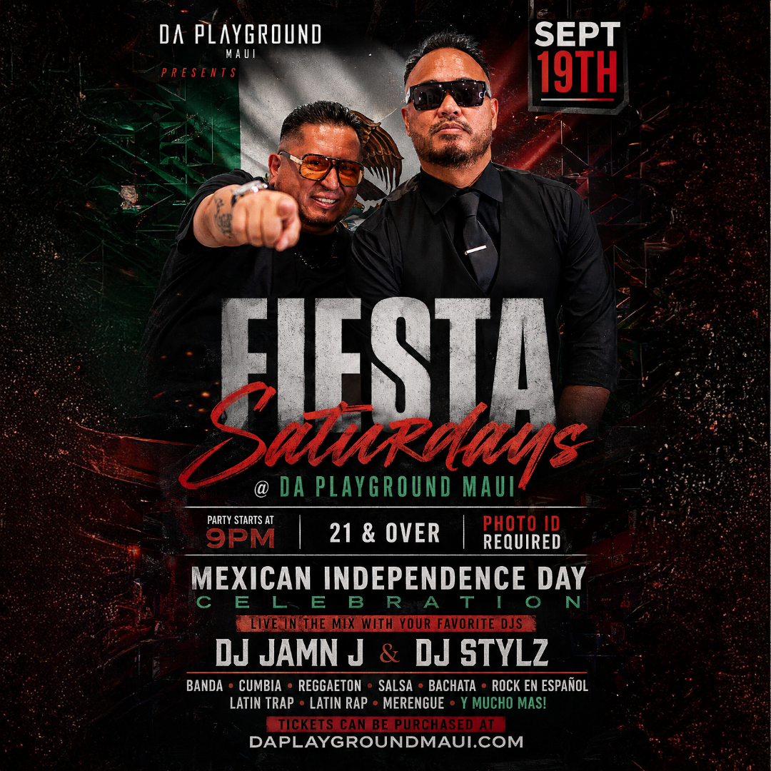 FIESTA SATURDAYS - INDEPENDENCIA DE MEXICO!