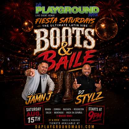 FIESTA SATURDAYS - BOOTS & BAILE