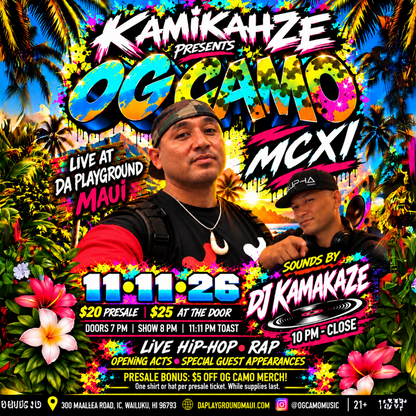 OG CAMO - MCXI LIVE