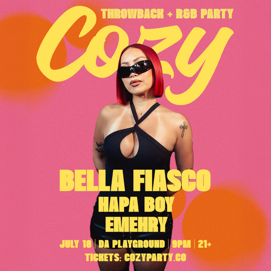 COZY - THROWBACK + R&B PARTY