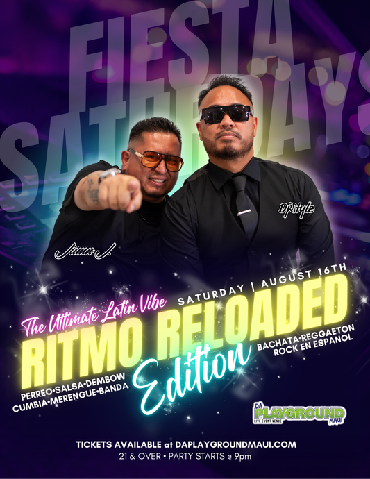 FIESTA SATURDAY - Ritmo Reloaded